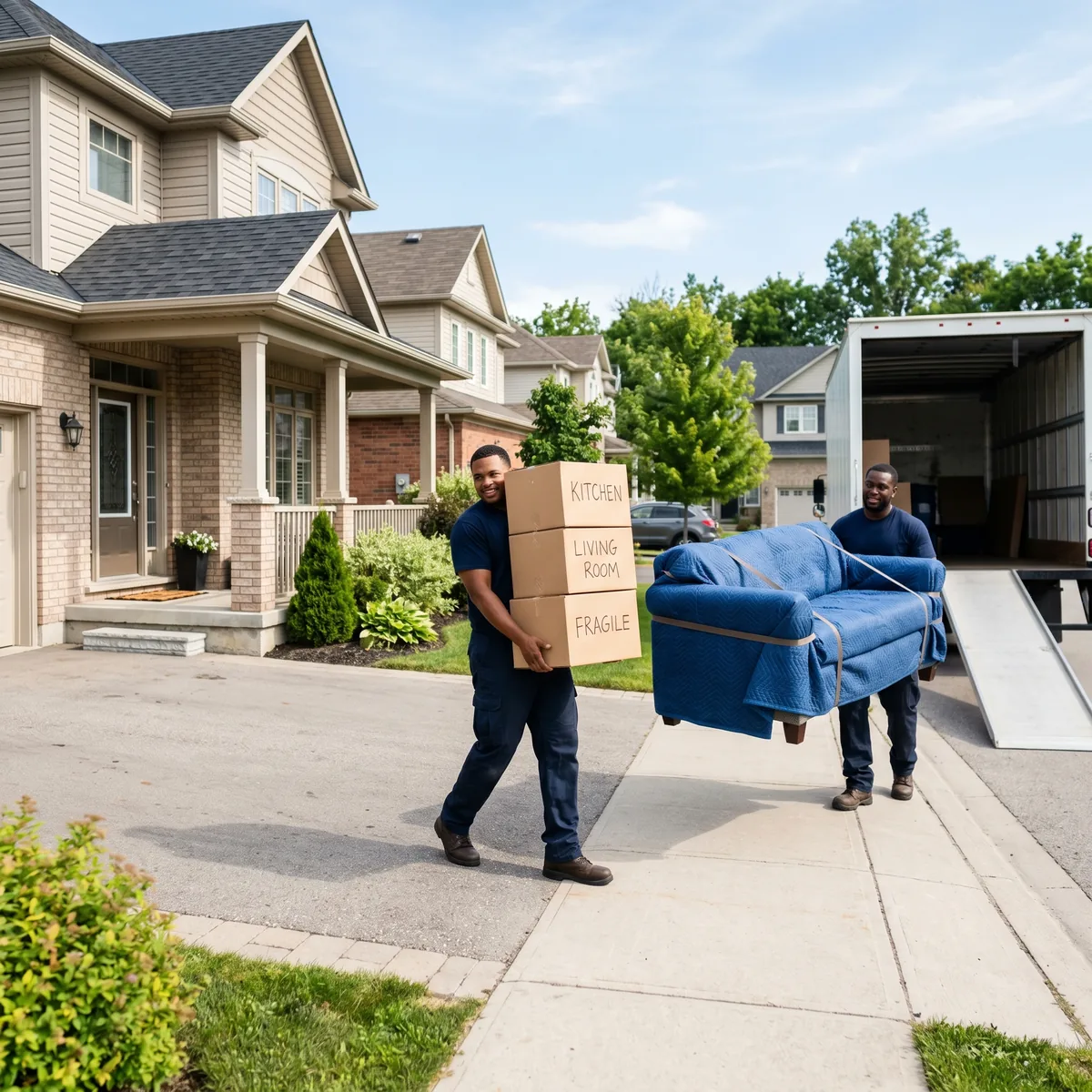 MoveOn movers handling local moving in Kelowna and the Okanagan